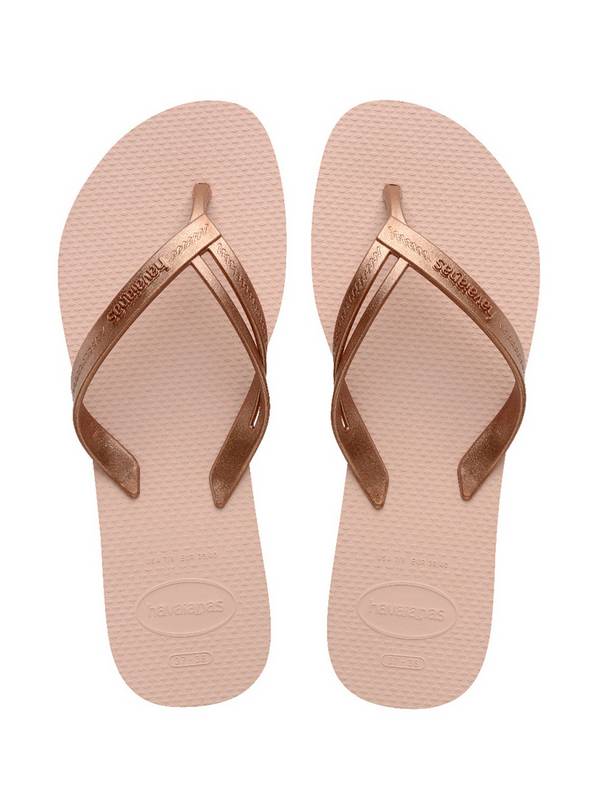 HAVAIANAS Elegance Flip Flops Pink 37/38